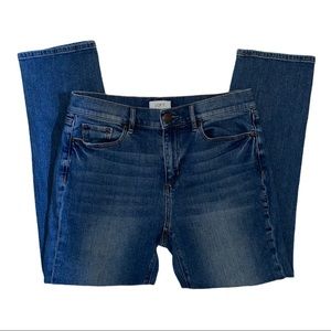 Loft Outlet High Rise Girlfriend Jeans. Size 6